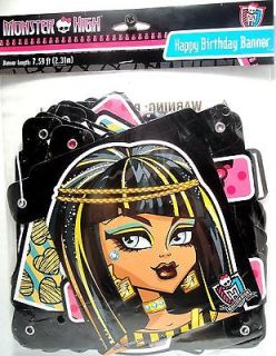 Monster High Party Supplies Birthday Party Banner