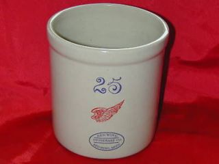 Red Wing Candy Crock Miniature 25 Gallon Stoneware Pottery
