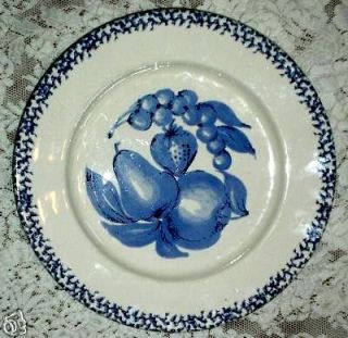 Lg.LA PRIMULA S.R.L.Blue Fruit 12 Plate/Platter  Italy