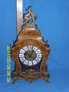 vintage Italian made, FHS German works, mantle clock