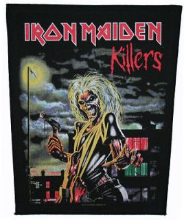 XLG Iron Maiden Killers Woven Back Jacket Patch
