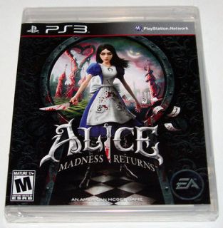 Alice Madness Returns   PS3 Playstation 3   NEW & SEALED