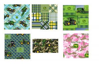 JOHN DEERE TRACTOR COTTON FABRICS SOLD BY THE YARD