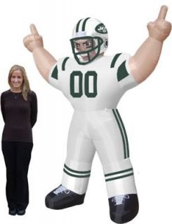 NEW YORK JETS Mascot Blow Up Lawn Yard NFL Player