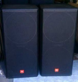 JBL MRX 528S PAIR with Covers