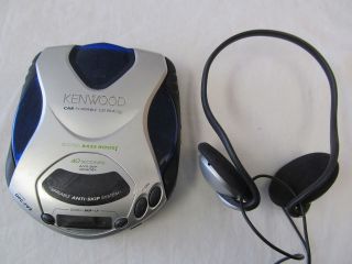 KENWOOD DPC 792 CAR PORTABLE CD PLAYER WITH TOSHIBA HEADPHONES EXTRA 