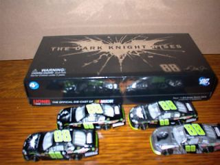 Dale Earnhardt Jr 2012 Batman Dark Knight Rises 4 Car Set 1/64 NASCAR