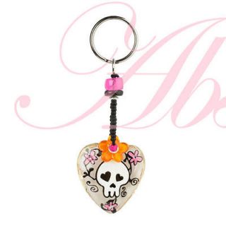 The Skull Keyring Key Ring from the Pour Toi Mon Amour Collection by 