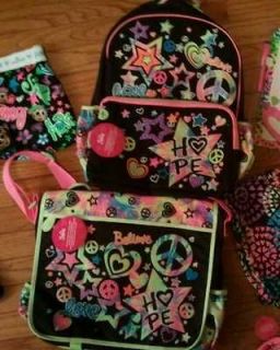 JUSTICE FOR GIRLS NEW W/TAGS $50.00 value, shoulder bag, or backpack