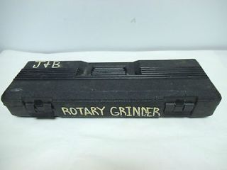 CRAFTSMAN BLACK PLASTIC TOOL BOX ROTARY GRINDER CASE