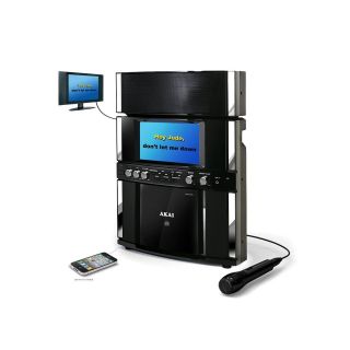 Akai KS 800 Karaoke System Machine 7 TFT Screen USB Playback Voice 