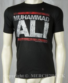Authentic MUHAMMAD ALI Run Ali Boxing T Shirt S M L XL Licensed NEW