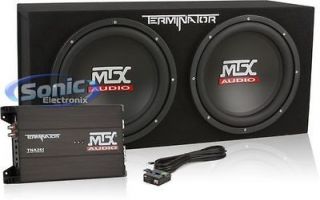   Dual 12 Amplified Terminator Loaded Subwoofer Enclosure System