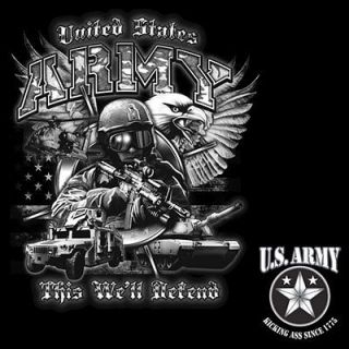   Shirt United States Army This Well Defend Kicking A** Since 1775