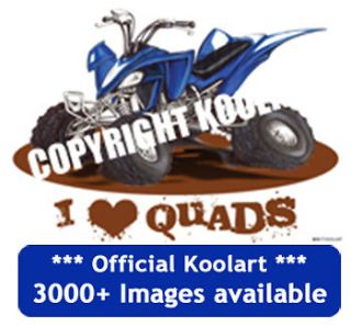 Koolart Quads Yamaha Child Hoodie kids gift present 2916