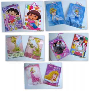 Sleeping Beauty Dora Cinderella Patito Sonar Tinkerbell Favor Bags 
