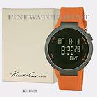 Authentic Kenneth Cole Mens Orange Touch Screen Watch KC1665