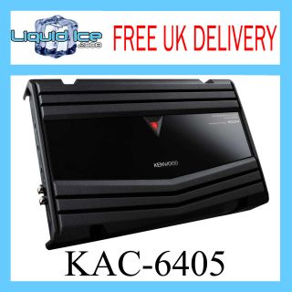 KENWOOD KAC 6405 4/3/2 CHANNEL MULTI CHANNEL POWER AMP AMPLIFIER 500 