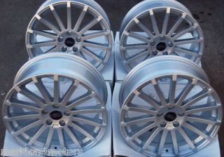 18 ST MULTI SPOKE ALLOY WHEELS FITS FORD FOCUS RS