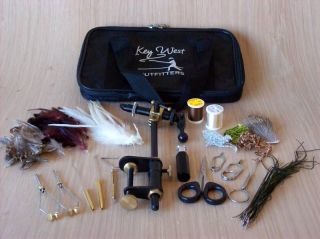 KEY WEST OUTFITTERS TRAVELERS FLY TYING TOOL KIT