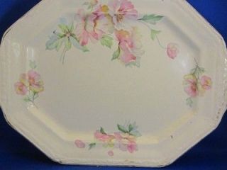 Vintage Edwin M Knowles China Vitreous Serving Platter