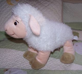 Kohls Cares for Kids/Eric Carle White Fluffy Lamb/Sheep Stuffed Toy 