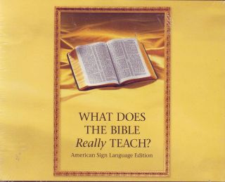 What Does the Bible Really Teach? DVD SET NEW ASL American Sign 