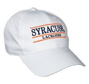 Syracuse Snapback Lacrosse Bar Hat by The Game