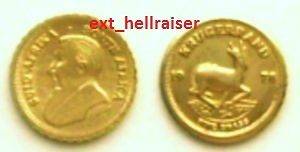 1978 Krugerrand Mini Gold Coin SOUTH AFRICA