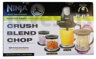 NEW Ninja QB1005 Master Prep Professional Blender Mixer