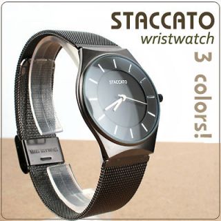 STACCATO]Desi​gner inspired Mens Womens Stainless steel *SIMPLE 
