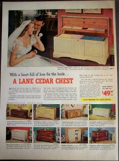 vintage lane cedar chest in Antiques