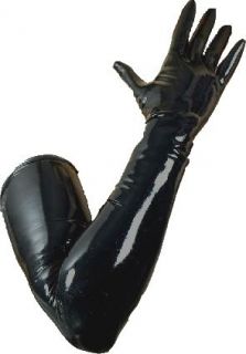 Chlorinated Powder Free Latex Rubber Shoulder Length Gloves