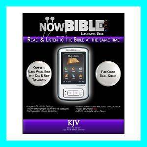 KJV NowBible Color Audio Visual Reader Now Bible Electronic  