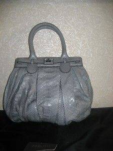 ZAGLIANI MEDIUM PYTHON PUFFY SATCHEL BNWT