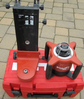 HILTI PRI 2 Rotating LASER  USED  ROTARY Laser LEVEL with CASE 