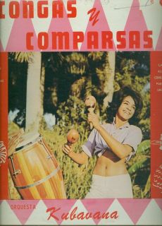 CUBAN MUSIC ORQUESTA KUBAVANA   CONGAS Y COMPARSAS LP RECORD NM CUBA