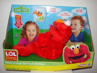   LOL ELMO LAUGH OUT LOUD TICKLE DOLL + DOROTHY ♥ ANIMATED TOY