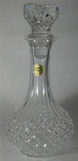 Cristal dArques 24% Lead Crystal Decanter France
