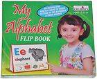   Kids MY ALPHABET FLIP BOOK Early Learning READING Preschool LEARN ABCs