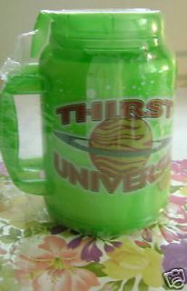 Big Huge 64 Oz Insulated Drinking Mug Travel Cup Tumbler Long Straw 