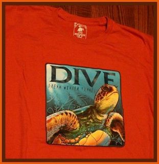 REDUCED $13 DELIVERED Dive Dreamweaver Travel T Shirt Large
