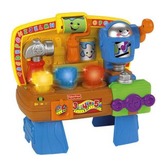 New Fisher Price Laugh & Learn Learning Workbench Kids Tools Toy Gift