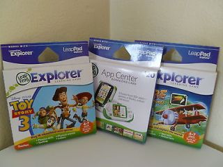   Explorer Toy Story 3 Globe and $20 App Center Card Leappad Leapster