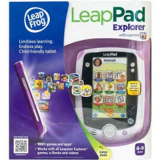 New LeapFrog LeapPad Explorer Learning Pink Tablet 4 Free Apps
