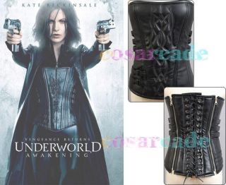 Underworld Selene Leather Corset for Costume Custom made