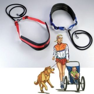 Hands Free Jogging Dog Lead / Belt Neoprene Lined 115cm