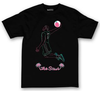 Lebron James thSTASH Neon Elite Tee Shirt Miami Vice Southbeach 