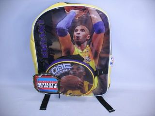   Angeles Lakers Kobe Bryant NBA Backpack w/ Lunch Box F.A.B Starpoint