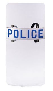 POLICE/LAW ENFORCEMENT ANTI RIOT PROTECTIVE SHIELD